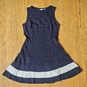 New York & Company Mini Dress in Classic Black Size L